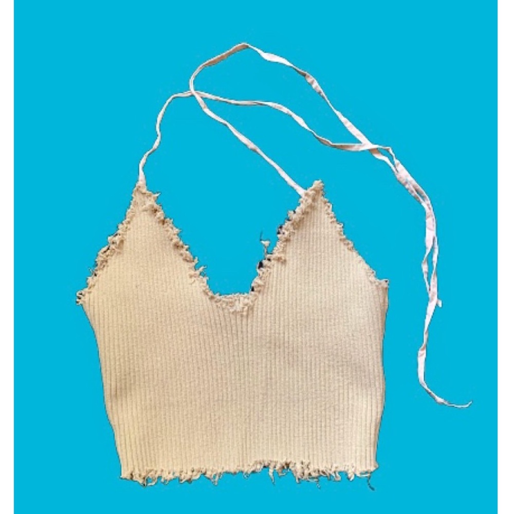 Halter crop top